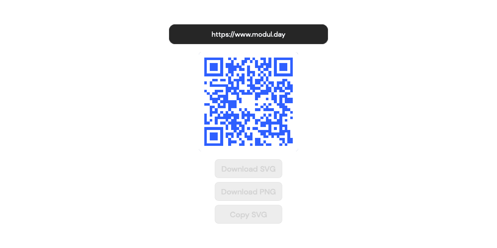 QR Code preview